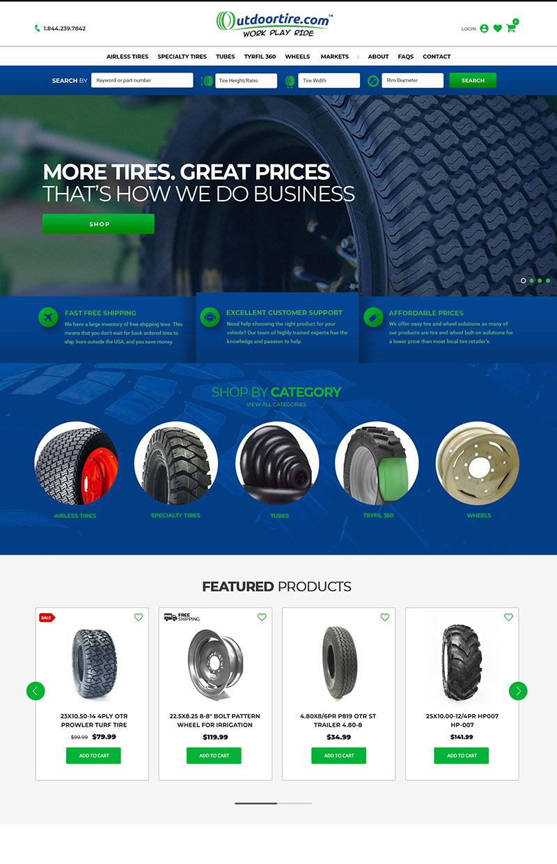 Nomad Sites - Outdoor Tire