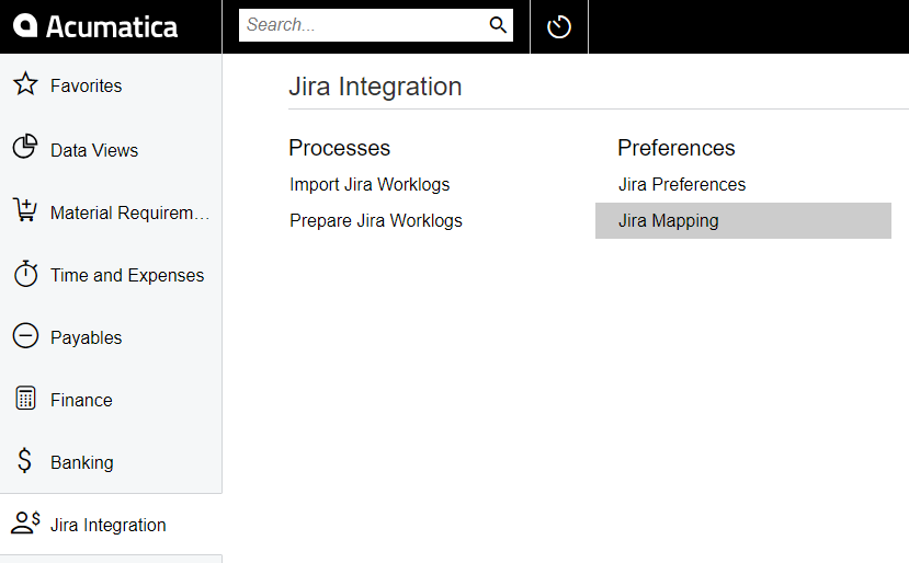 Jira Integration Workspace