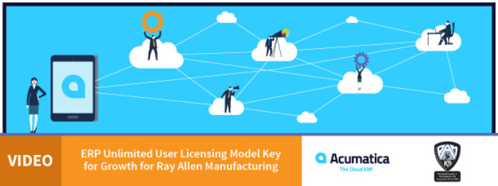 Video: ERP Unlimited User Licensing Model Key for Growth for Ray Allen Manufacturing