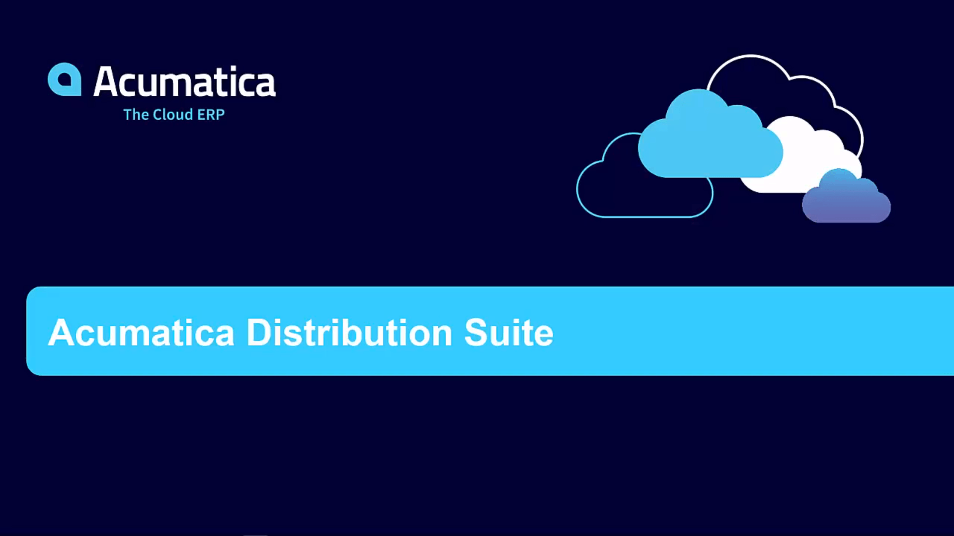 distribution management software acumatica cloud erp