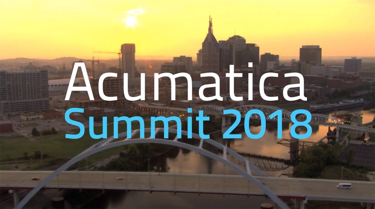 Acumatica Summit 2018