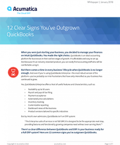 12 Reasons to Dump QuickBooks