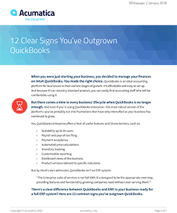 12 Clear Signs You’ve Outgrown QuickBooks