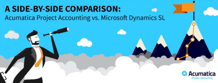 A Side-by-Side Comparison: Acumatica Project Accounting vs. Microsoft Dynamics SL