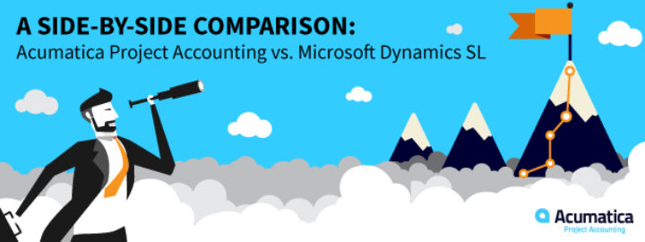 A Side-by-Side Comparison: Acumatica Project Accounting vs. Microsoft Dynamics SL