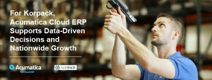 For Korpack, Acumatica Cloud ERP Supports Data-Driven Decisions & Nationwide Growth
