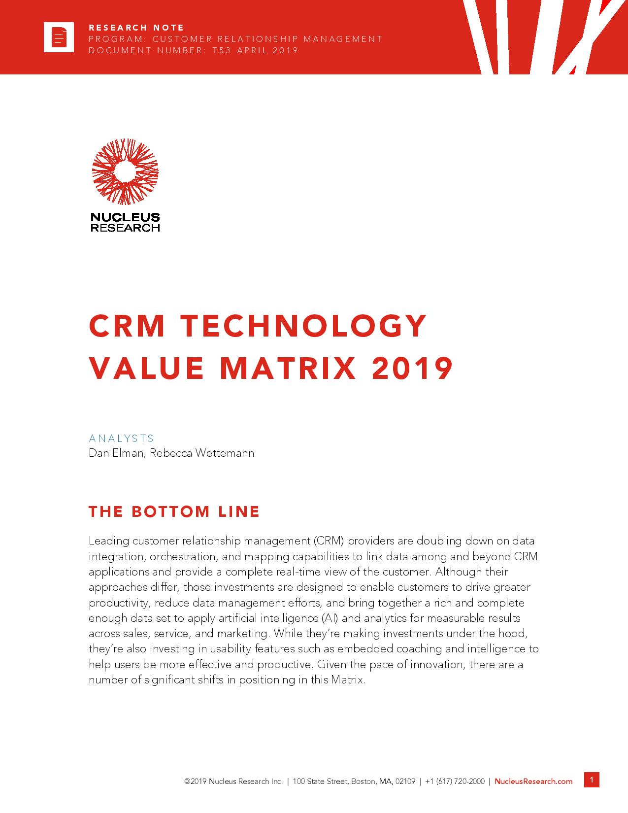 Comparing Different Types of CRM Technology?, page 0