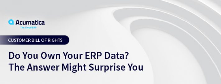 Do You Own Your ERP Data? The Answer Might Surprise You