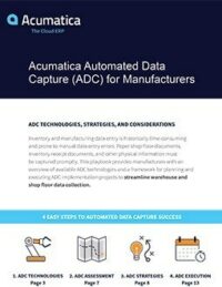 Automated Data Capture for Manufacturers