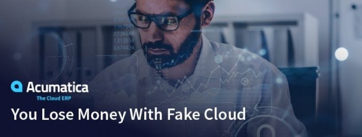 You Lose Money With Fake Cloud