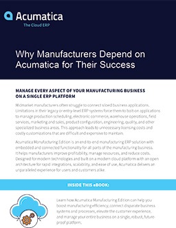 Improve Manufacturing Efficiency with Cloud ERP Software