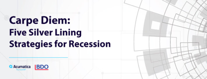 Carpe Diem: Five Silver Lining Strategies for Recession