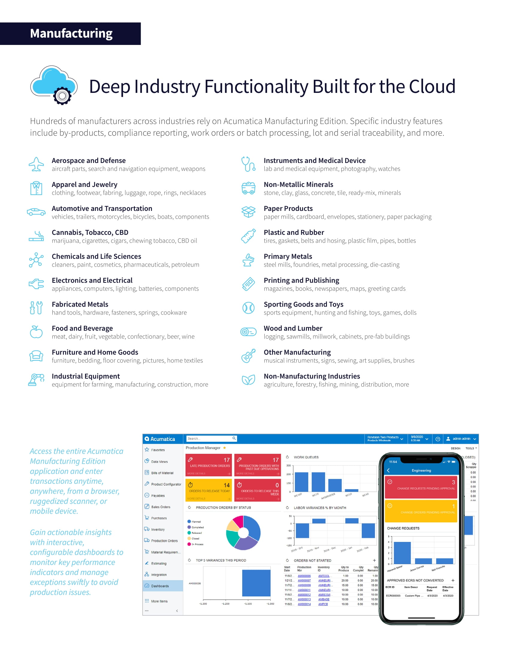 Manufacturing ERP Software That’s Designed to Grow Your Revenue—Not Your Headcount, page 2