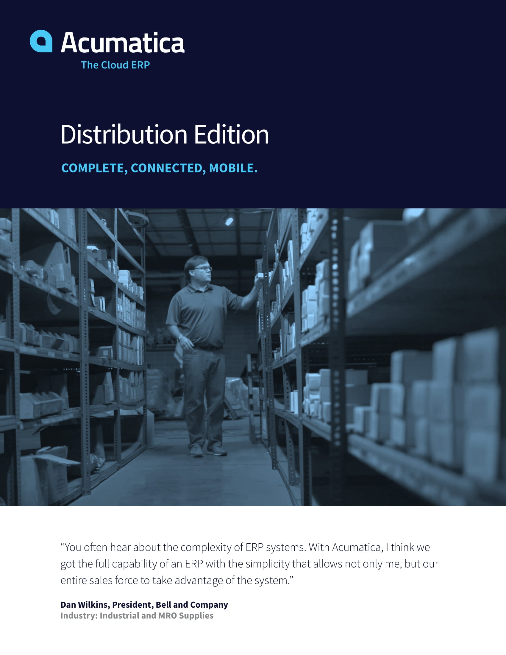 Distribution ERP: Find the Best Blend of Functionality and Simplicity, page 0