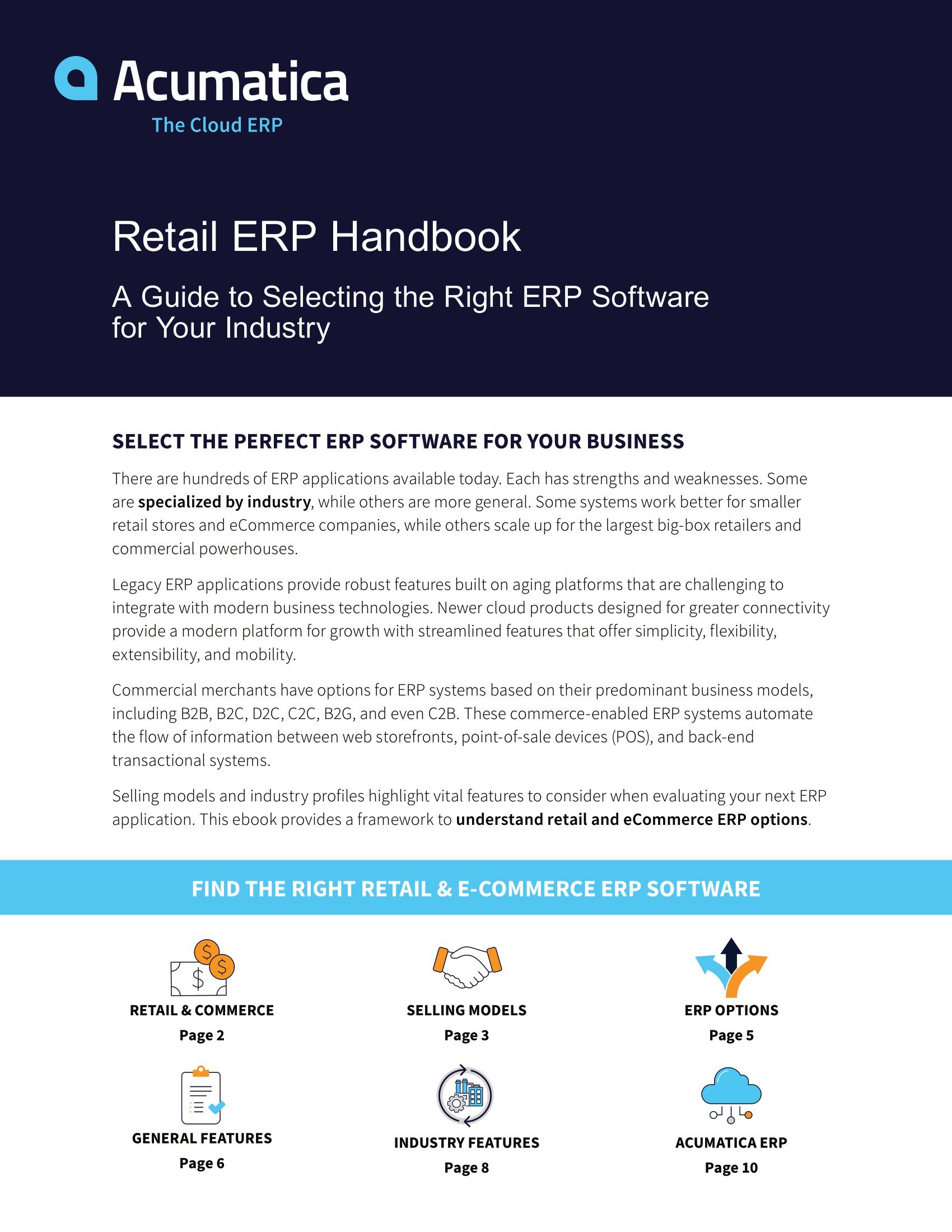 How To ChooseThe Right Retail or eCommerce ERP—Faster