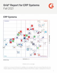 Grid® Report: ERP Software Ratings