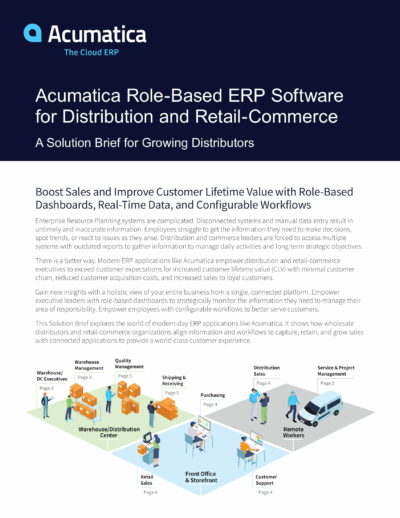 Find the Best ERP System for Distribution and Retail-Commerce Organizations