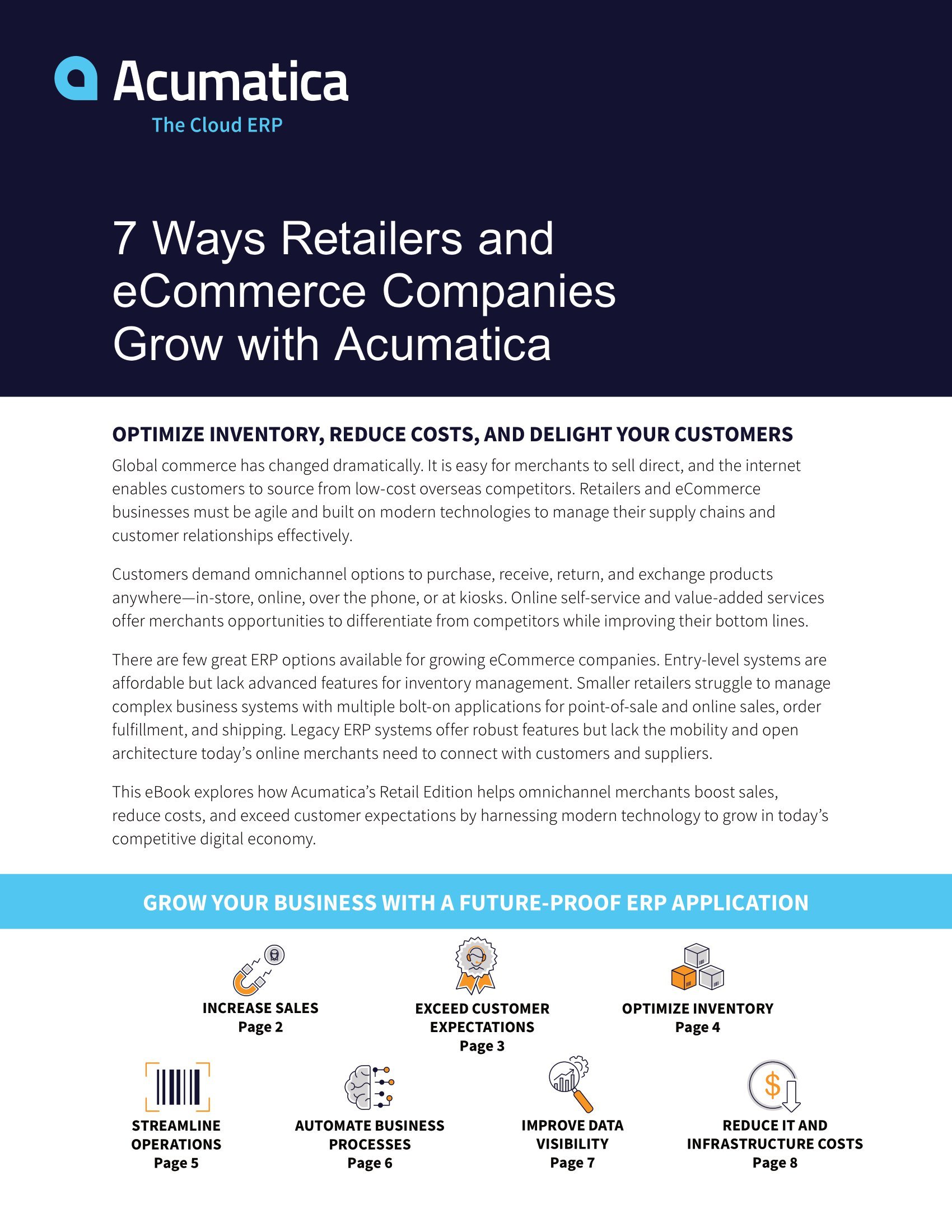 Powerful Growth for Retailers and eCommerce Companies with Acumatica’s Complete ERP Solution