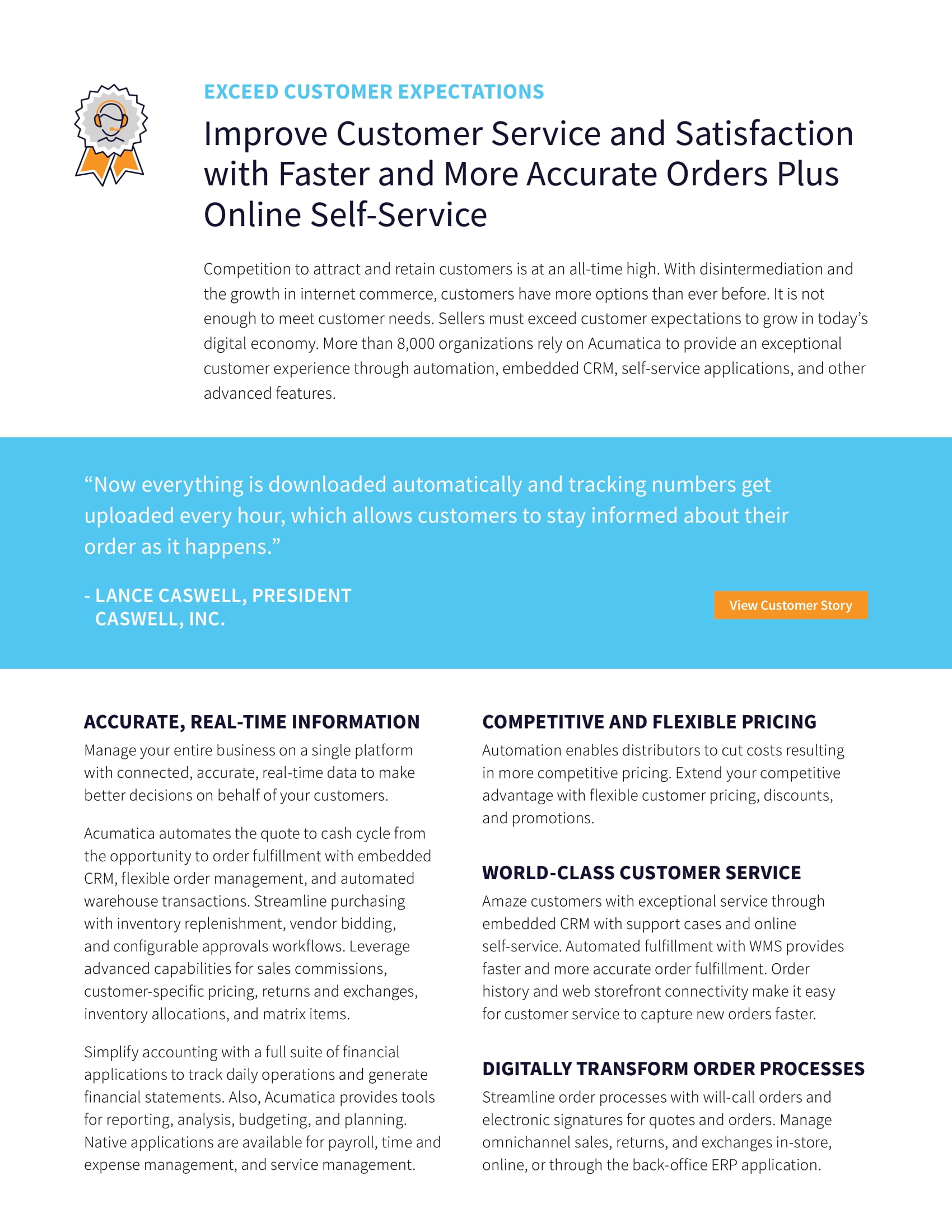 Powerful Growth for Retailers and eCommerce Companies with Acumatica’s Complete ERP Solution, page 2
