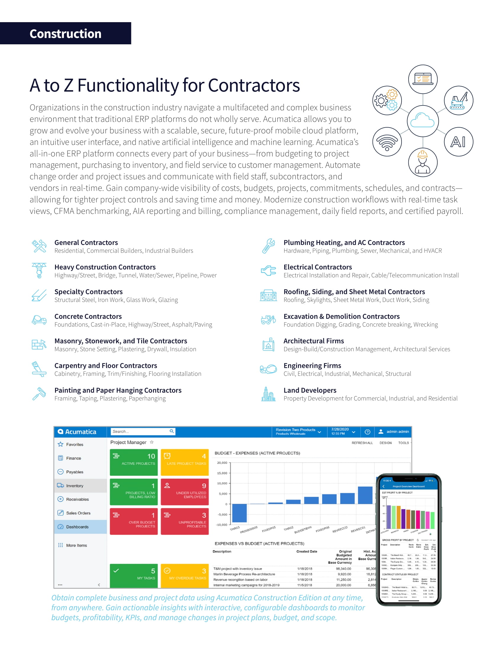 Acumatica Construction Edition:  A Complete ERP Solution to Meet All of Your Needs, page 2