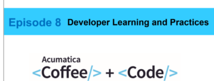 Coffee & Code:  Episode Eight