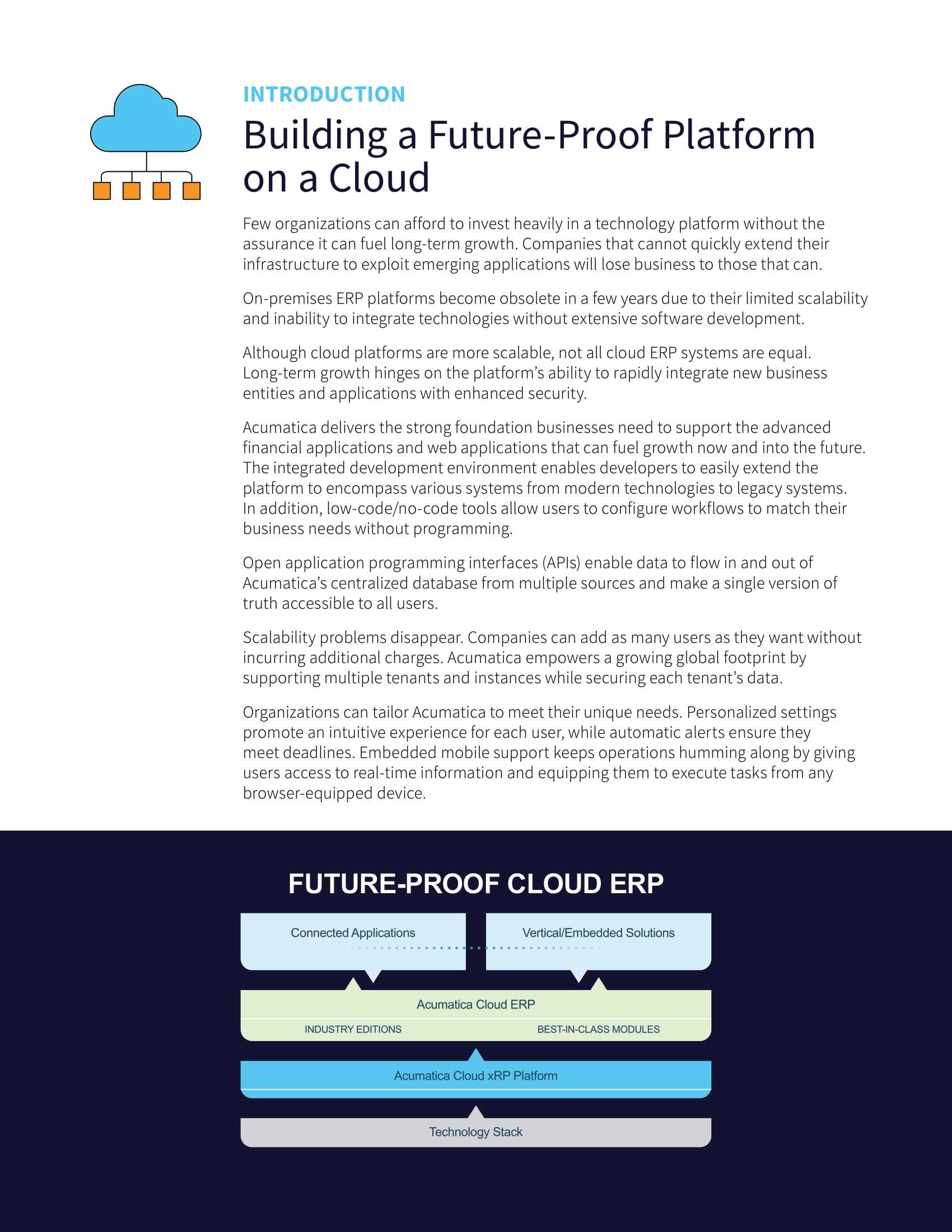 Transforming Organizations with a Future-Proof Platform, page 1