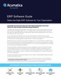 How To Select the Right ERP Software