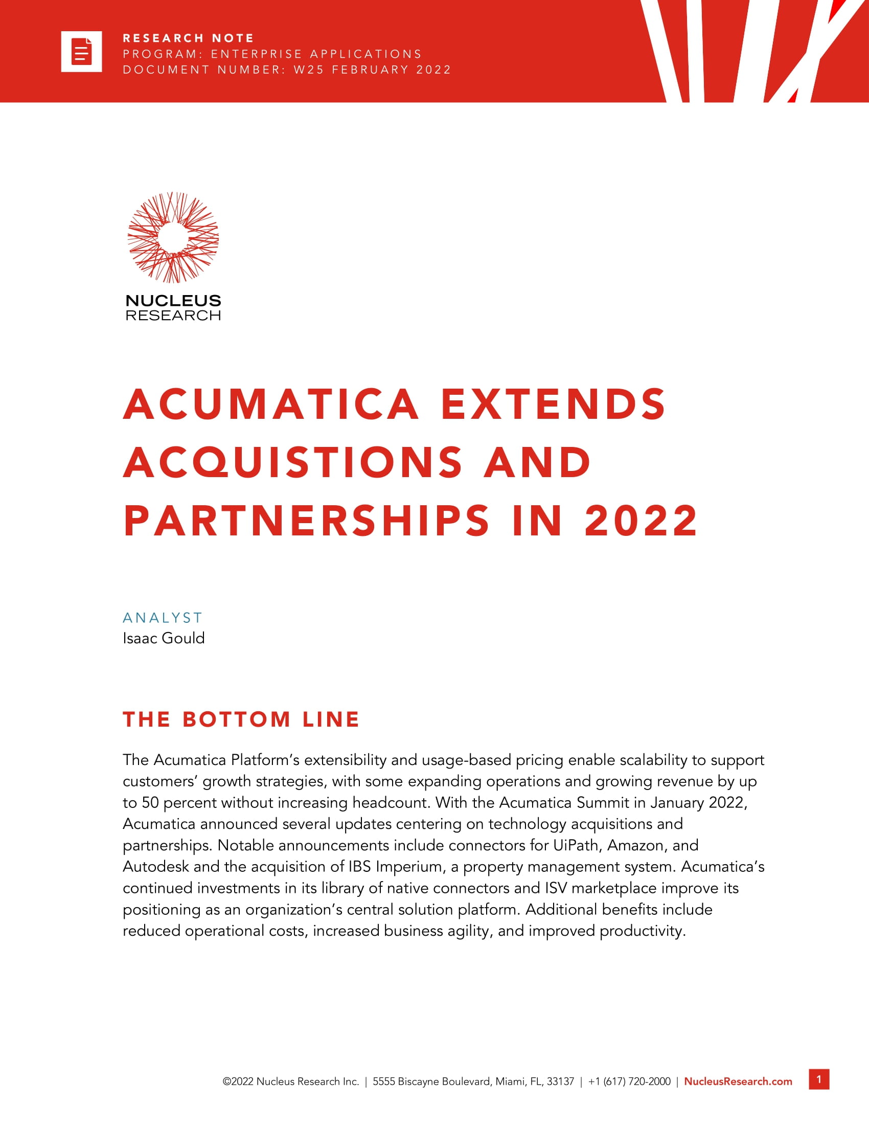Leverage Acumatica’s New Acquisitions and Partnerships 