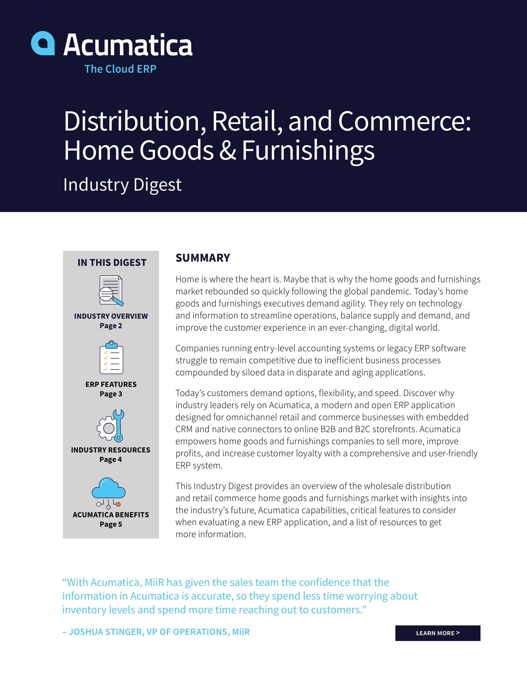 Home Goods and Furnishings Companies Empowered With Cloud ERP Applications