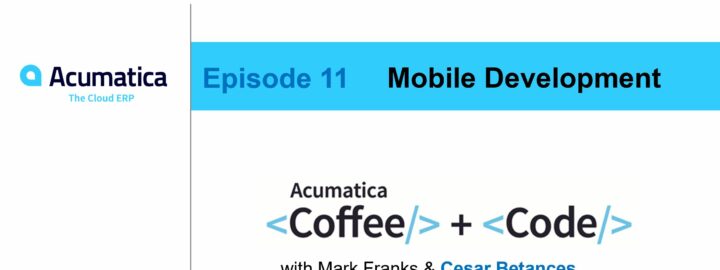 Coffee & Code: Episode 11 - Mobile Development