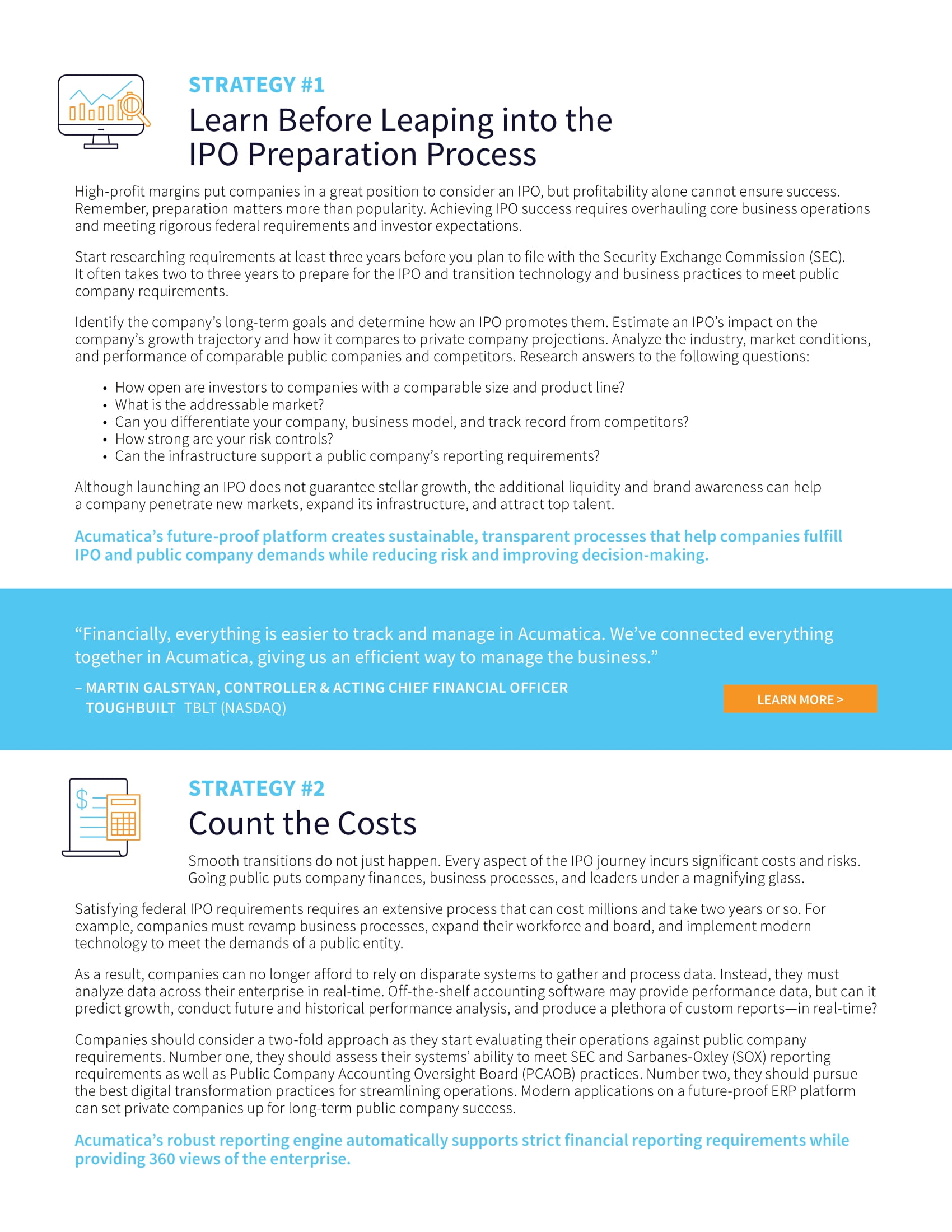 IPO Success in 7 Easy Steps, page 1