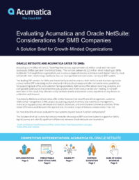 Acumatica vs. NetSuite: Which Cloud ERP is THE Choice for SMBs