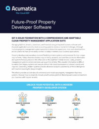 Why Today’s Property Development Companies Need Cloud-Based Property Management Software