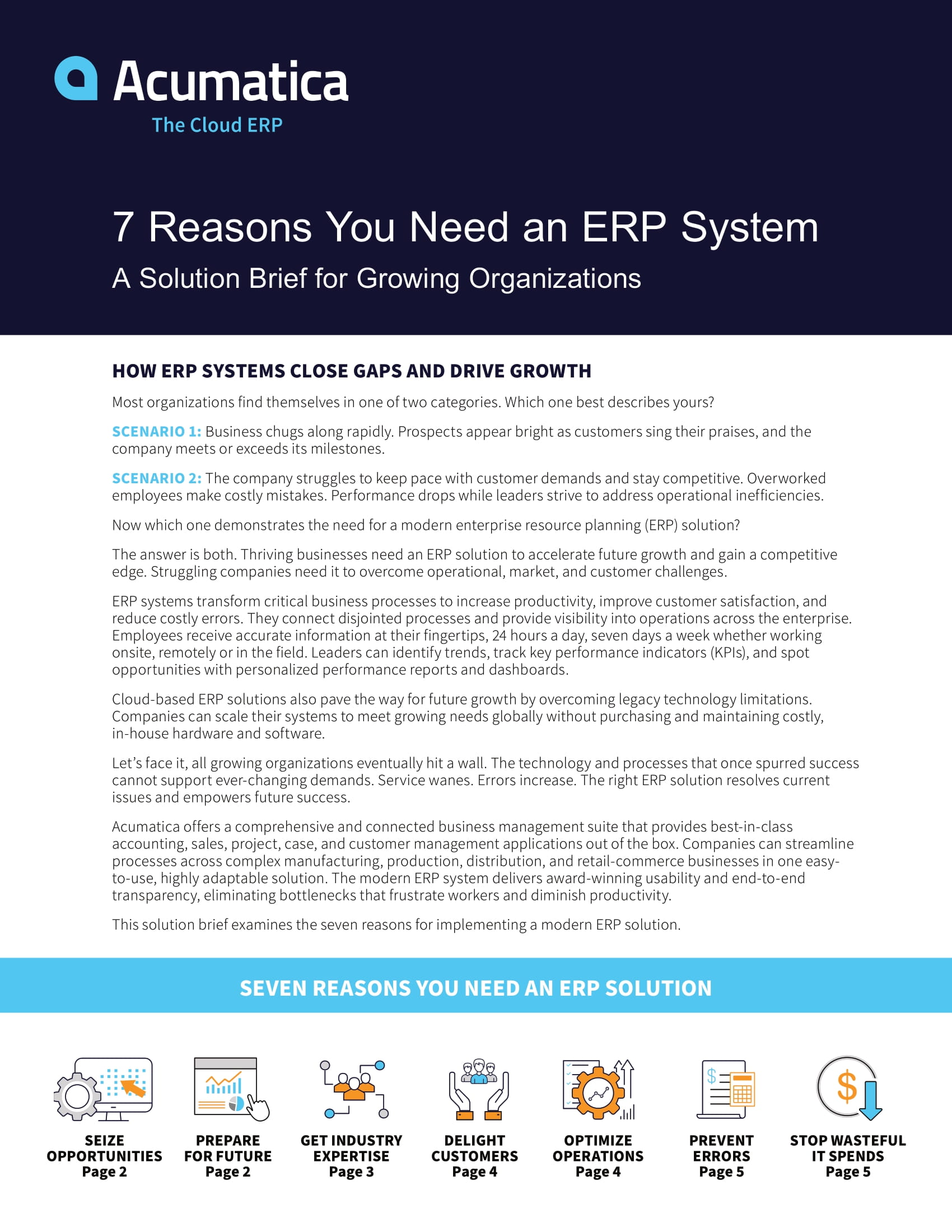 Why Today’s Thriving and Struggling Businesses Need an ERP Solution