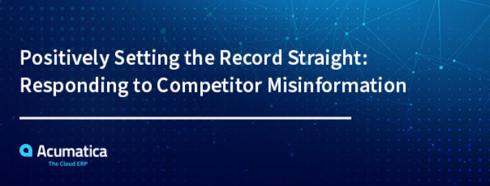 Positively Setting the Record Straight: Responding to Competitor Misinformation