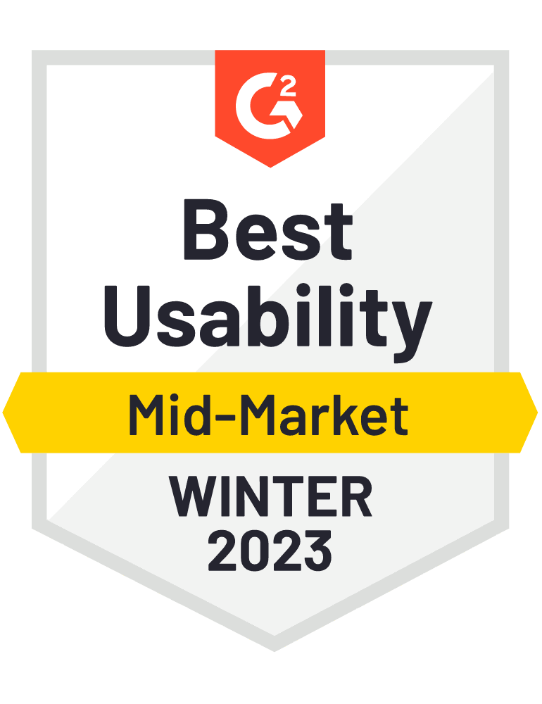 G2 Mid-Market Best Usability Index