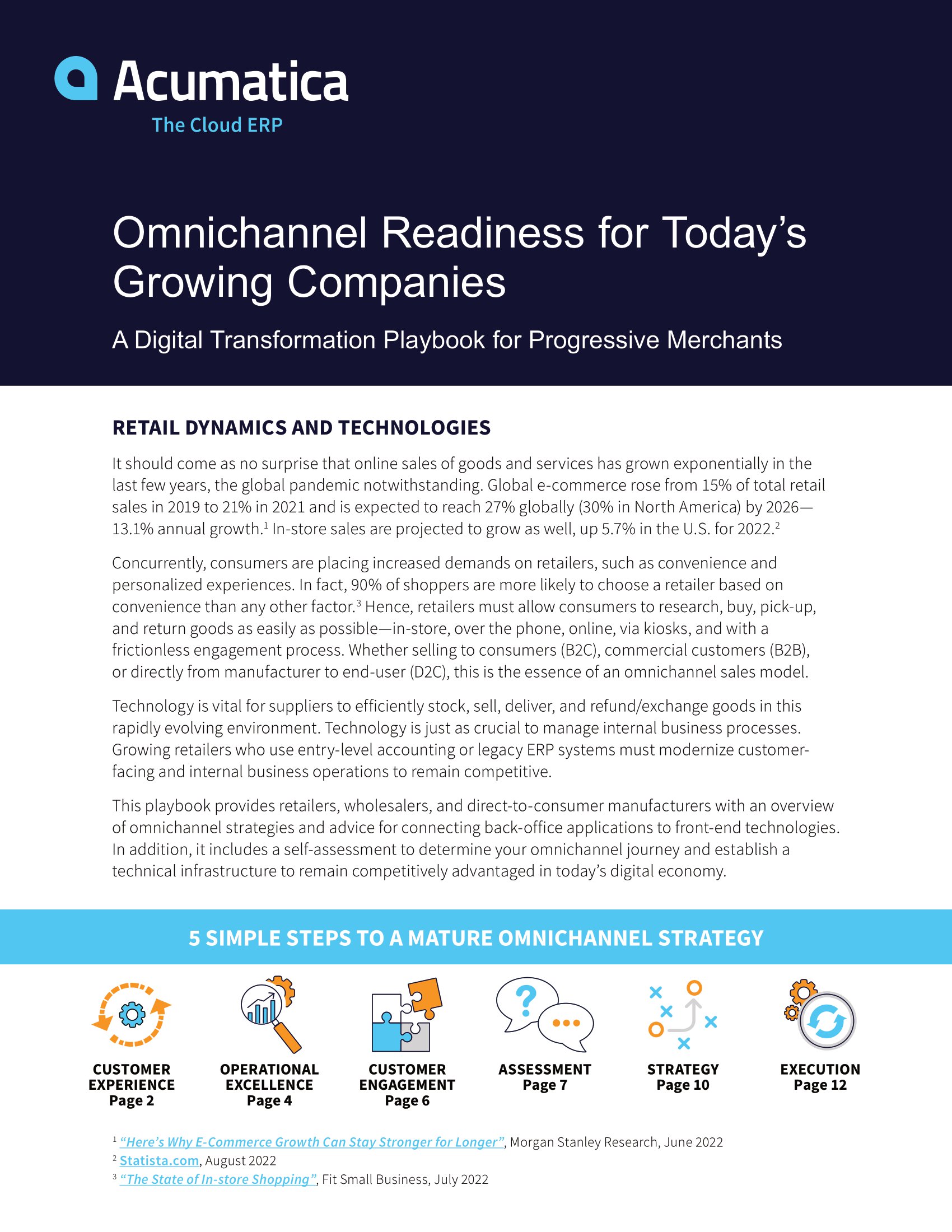 Assess Your Omnichannel Readiness with Acumatica’s New Playbook, page 0