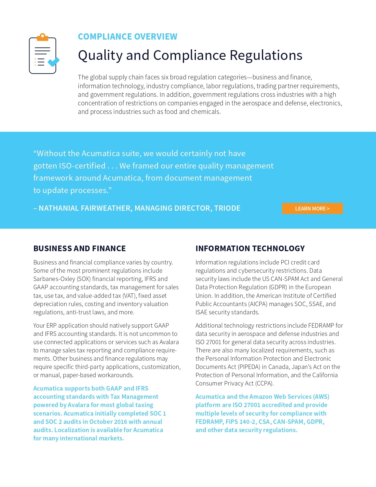 Quality Compliance Software Made Simple, page 1