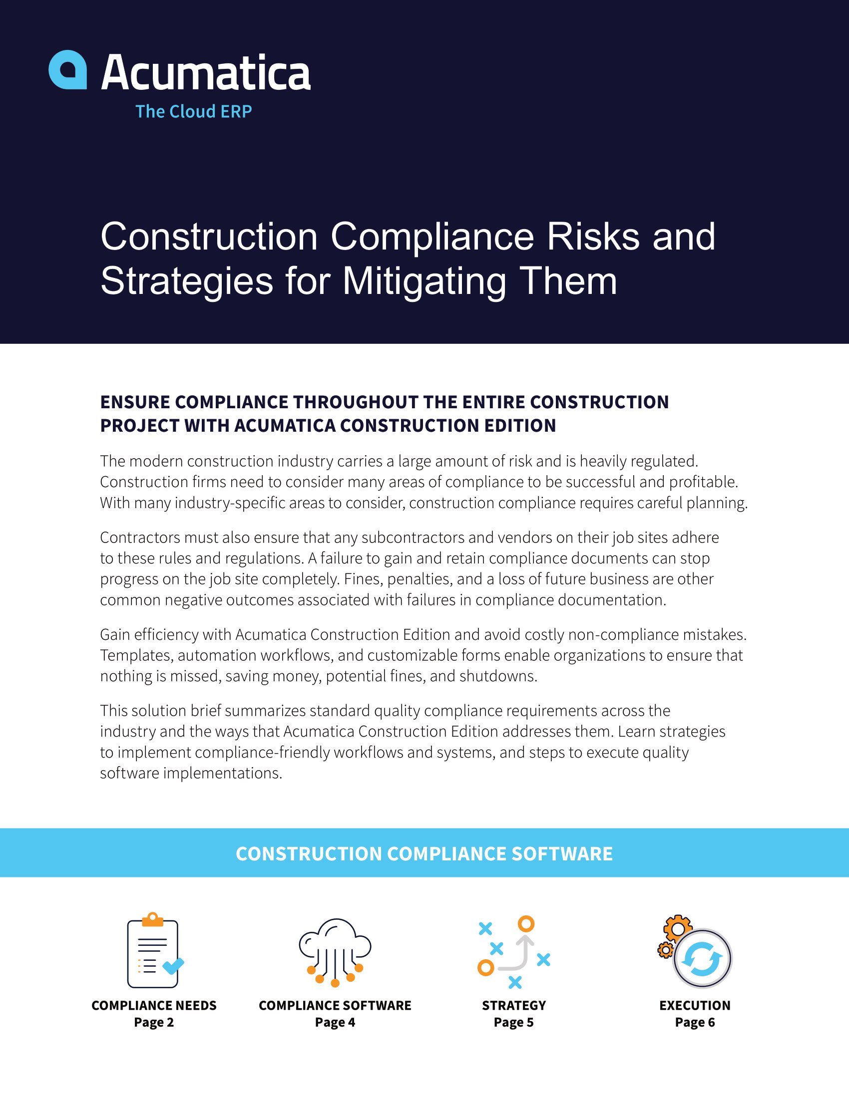 Complex, Multi-Faceted Construction Compliance Needs Managed with One Simple Solution