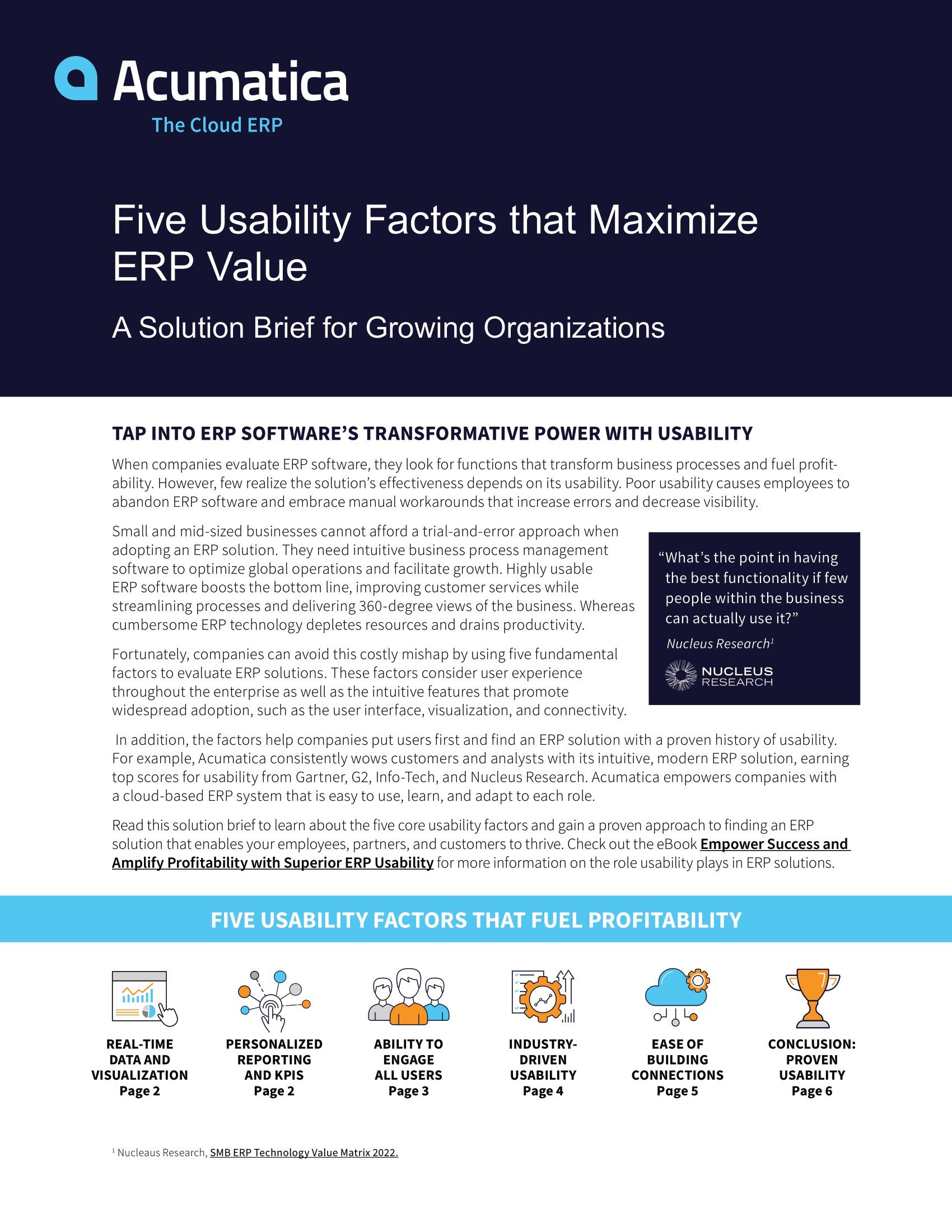 5 ERP Usability Factors Every Business Should Know