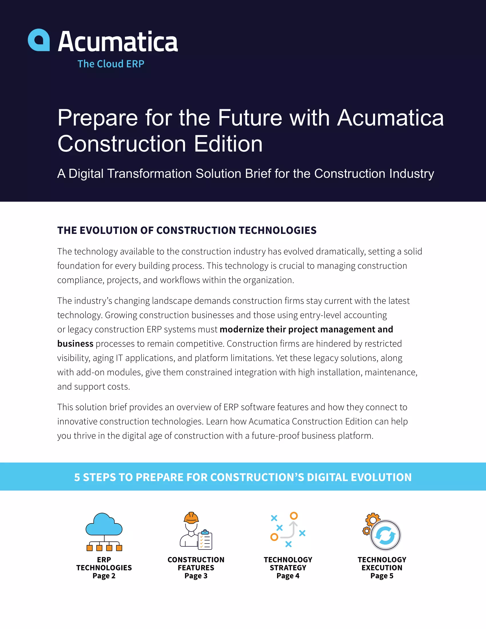 Digital Transformation in Construction: A Must for Growing Construction Businesses, page 0