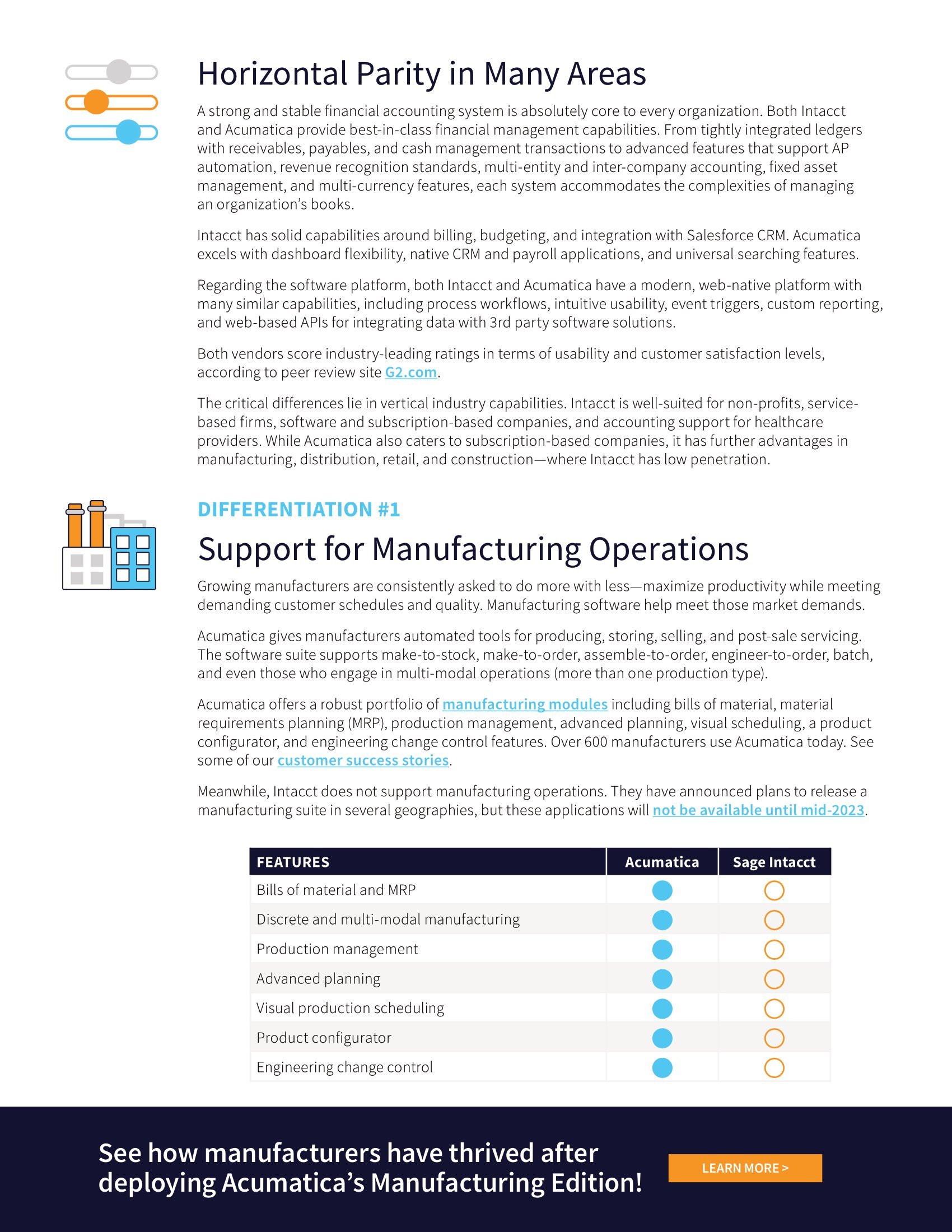 Evaluating Acumatica and Sage Intacct: Which One is Better for Growing Organizations? , page 1