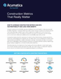 Essential Construction Metrics For Every Construction Business Leader