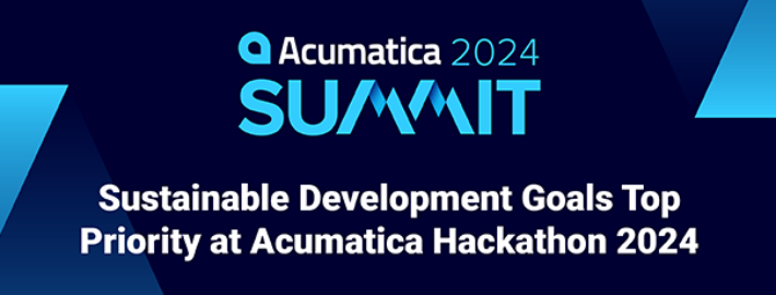 Sustainable Development Goals Top Priority at Acumatica Hackathon 2024