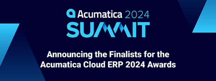 Announcing the Finalists for the Acumatica Cloud ERP 2024 Awards