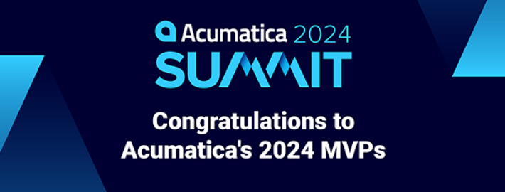 Congratulations to Acumatica’s 2024 MVPs
