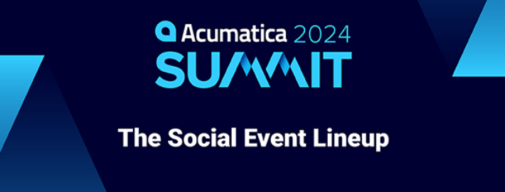 Acumatica Summit 2024: The Social Event Lineup